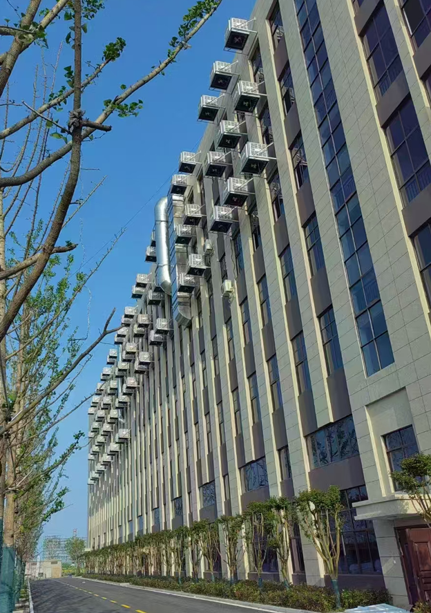 大型工業(yè)廠房車間通風(fēng)降溫，安裝星科環(huán)?？照{(diào)-通風(fēng)降溫設(shè)備